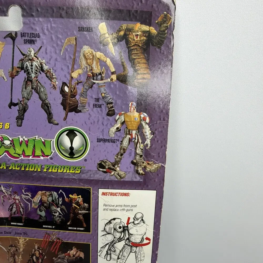 Spawn Super Patriot Ultra Action Figure McFarlane Toys 1996 Series 6 UNOPENED